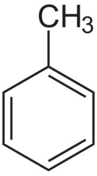 ساختار شیمیایی حلال تولوئن